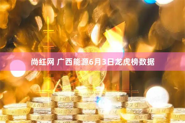 尚红网 广西能源6月3日龙虎榜数据